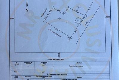 Teren intravilan 2171 mp Cateasca Arges, deschidere 49 ml - 3