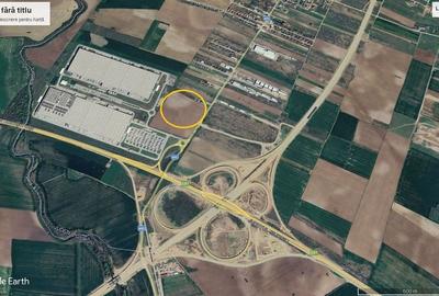 Teren intravilan Ciorogarla Bacu A1 Bucuresti - Pitesti depozitele EMAG - 1