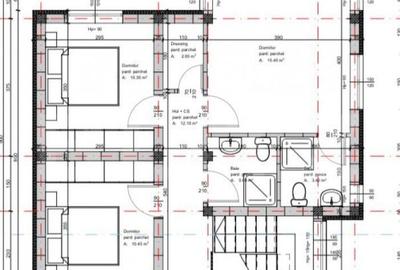 Casa P+E, 120 mpu, teren 350 mp, zona Albesti - 3