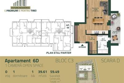 COMISION 0% APARTAMENT NOU 1 CAMERA, CENTRALA PROPRIE, PISCINA - 2