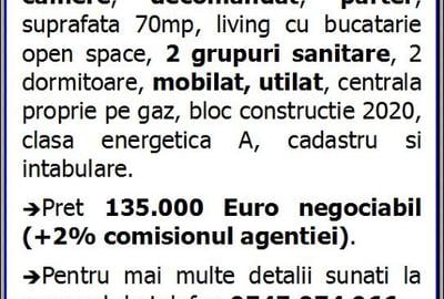 Tomis Plus, decomandat, 3 camere, parter, gaze, mobilat, Constanta - 9