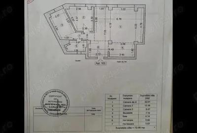 Proprietar - Vand apartament 3 camere decomandate Abator-Supeco, 72 mp utili - 9