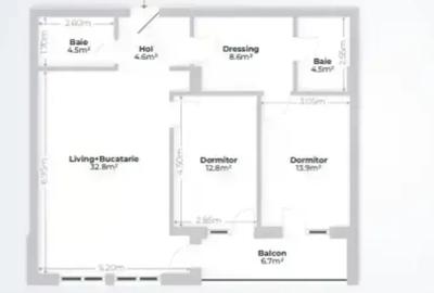 Apartament 3 Camere Pipera | Vedere la Lac | Comision 0 - 8