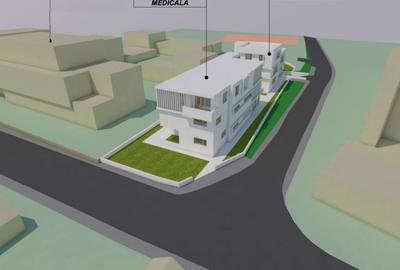 Teren 1166mp, proiect Clinica si Birouri, Gruia - 3