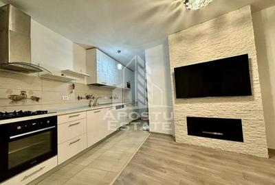 Apartament cu 3 camere semidecomandat, mobilat în Giroc - 3
