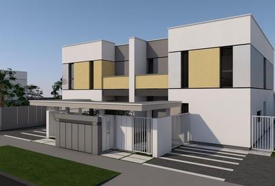 Duplex nou cu 4 camere, la stadiul de proiect-219.900€ Moșnița Nouă - 1