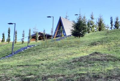 Teren 34,5 ari + cabana A-frame Colibita – ideal pentru resort, spa sau pensiune - 1
