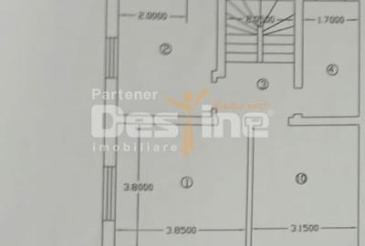 Duplex cu 4 camere cu Canalizare în Tomești - 12