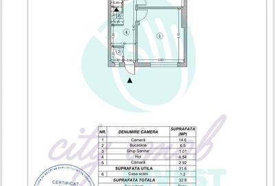 Casă individuală cu 3 camere cu Canalizare în Vatra Luminoasă - 16