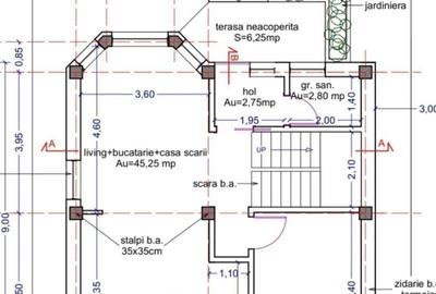 Vila noua, P+M, teren 350 mp - zona Bariera Traian - COMISION 0% - 10