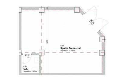 Spațiu comercial, de 35 mp, în Spital - 3
