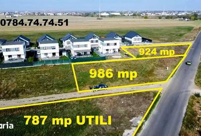 Teren de 924 mp, în Berceni - 2