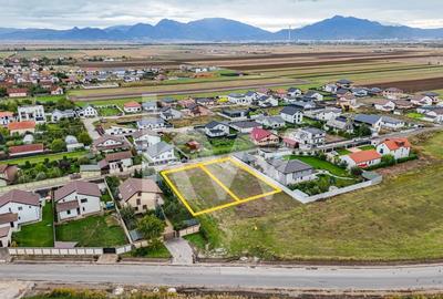 Teren de vanzare, 825 sau 1650 mp, Harman, zona centrala, intravilan, Comision0% - 1