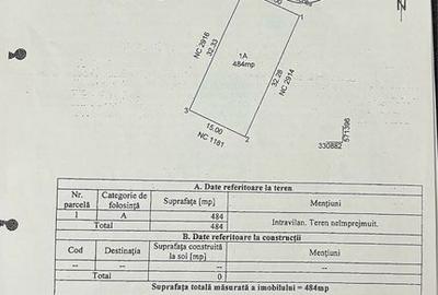 Teren de 484 mp, în Joița - 2