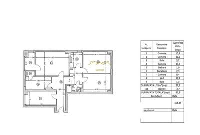 Apartament cu 4 camere decomandat, mobilat în Dorobanți - 13