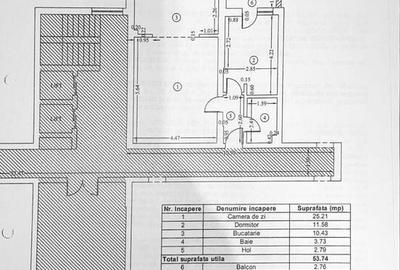 Apartament cu 2 camere decomandat, mobilat în Păcii - 24
