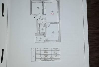 Apartament cu 2 camere semidecomandat în Central - 1