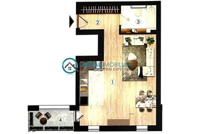 Royal Imobiliare-Vanzare Garsoniera Zona Campina - 1
