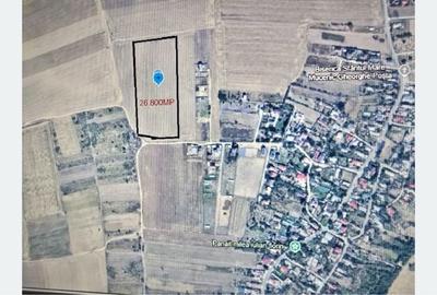 Teren de 26800 mp, în Poșta