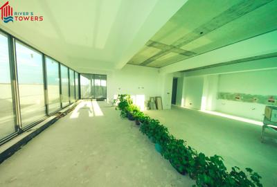 RIVER"S TOWERS - Penthouse finalizat si intabulat, se vinde la alb