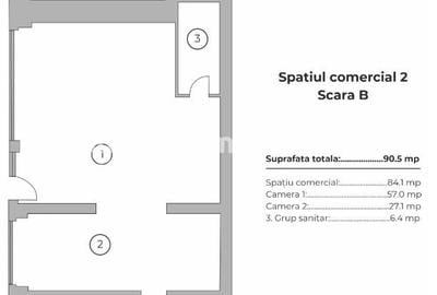 Spatiu Com 163 MP - Vitrina 12ML - 2 Parcari | Vulcan Residence - Progresului - 12