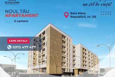 Apartament cu 3 camere decomandat în Hotvon - 1