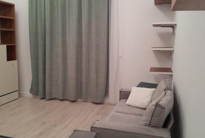 Apartament cu 2 camere semidecomandat, mobilat în Băneasa