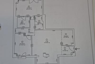 Apartament cu 3 camere semidecomandat, mobilat în Central - 3
