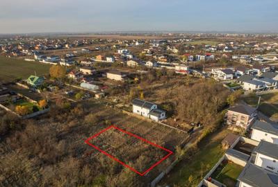 DRAGOMIRESTI-DEAL, TEREN 447 MP, PROIECT DE CASA INCLUS, DES - 3