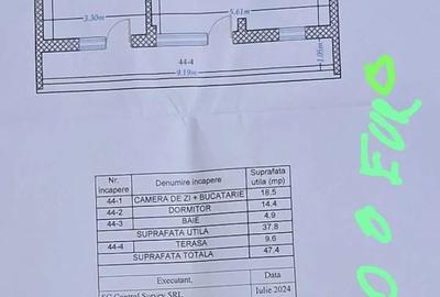 Apartament cu 2 camere decomandat în Sălăjan - 3