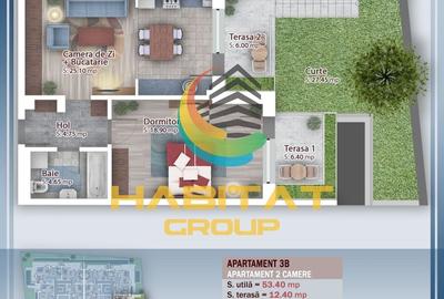 Apartament cu 2 camere semidecomandat în Theodor Pallady - 2