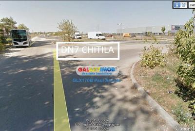 Teren la DN7 Chitila Buftea 8000 mp Industrial depozitare - 1