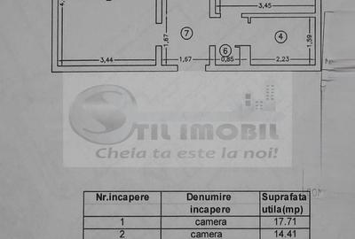 Apartament cu 2 camere decomandat în Podu Roș - 12