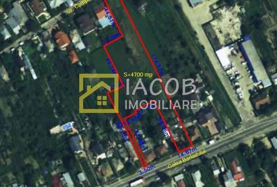 Teren Construcții intravilan de 4700 mp, în Calea Bârladului