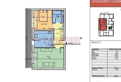 Apartament cu 2 camere decomandat în Central - 4