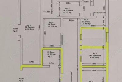 Apartament cu 3 camere decomandat în Central - 2