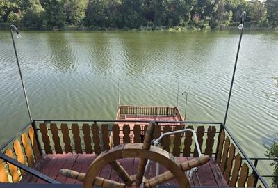 Casa Marta Bibescu pe malul lacului cu piscina - 4
