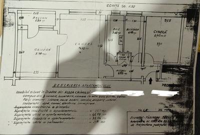 Apartament cu 3 camere semidecomandat în Iosia - 1