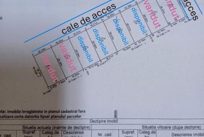 Teren de 460 mp, în Miroslava