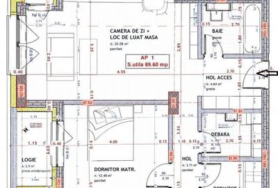 Apartament cu 4 camere în Florești - 3