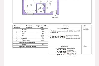 Ultracentral apartament decomandat 3 camere - 1