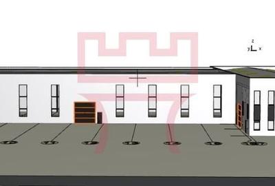 Teren ind 15000mp la drumul principal DN1C pregatit pentru hala 6650mp - 2