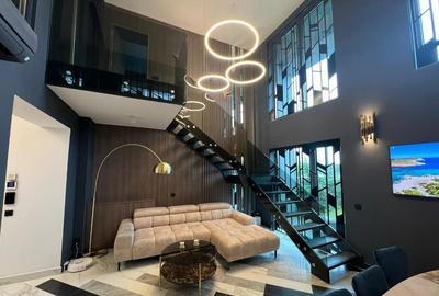 Duplex, 4 camere, Mobilat LUX, 3 locui parcare. Pipera Comision 0 - 15