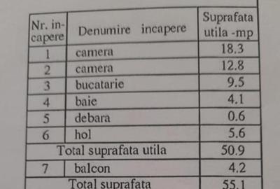 De vânzare apartament 2 camere decomandat – zona I.C. Frimu. De vânzare apartament 2 camere decomandat – zona I.C. Frimu. - 2
