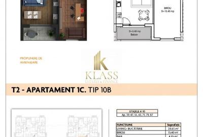 Studio spatios | 53,5 mp | Proiect nou | Metrou Aparatorii Patriei Studio spatios | 53,5 mp | Proiect nou | Metrou Aparatorii Patriei - 6