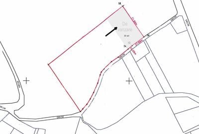 Teren de 300 mp, în Cetății - 4