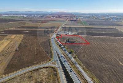 Teren intravilan 13.482 mp pe Centura Nord Arad, front 188 m - 2