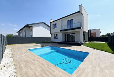 Vila individuala cu piscina si fireplace - 4 camere - 3 bai - dressing - 2