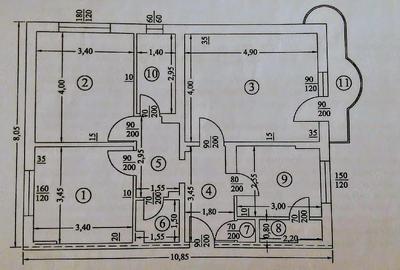 Apartament cu 3 camere decomandat în Cantacuzino - 4