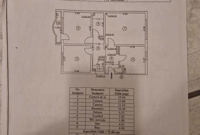 Apartament cu 3 camere decomandat în Nerva Traian - 7